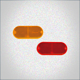 4-3/8&rdquo; x 2&rdquo; ��Բ�η���Ƭ